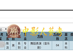 北舞音乐剧男生第10名