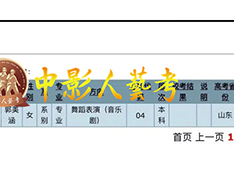 北舞音乐剧 女生第4名